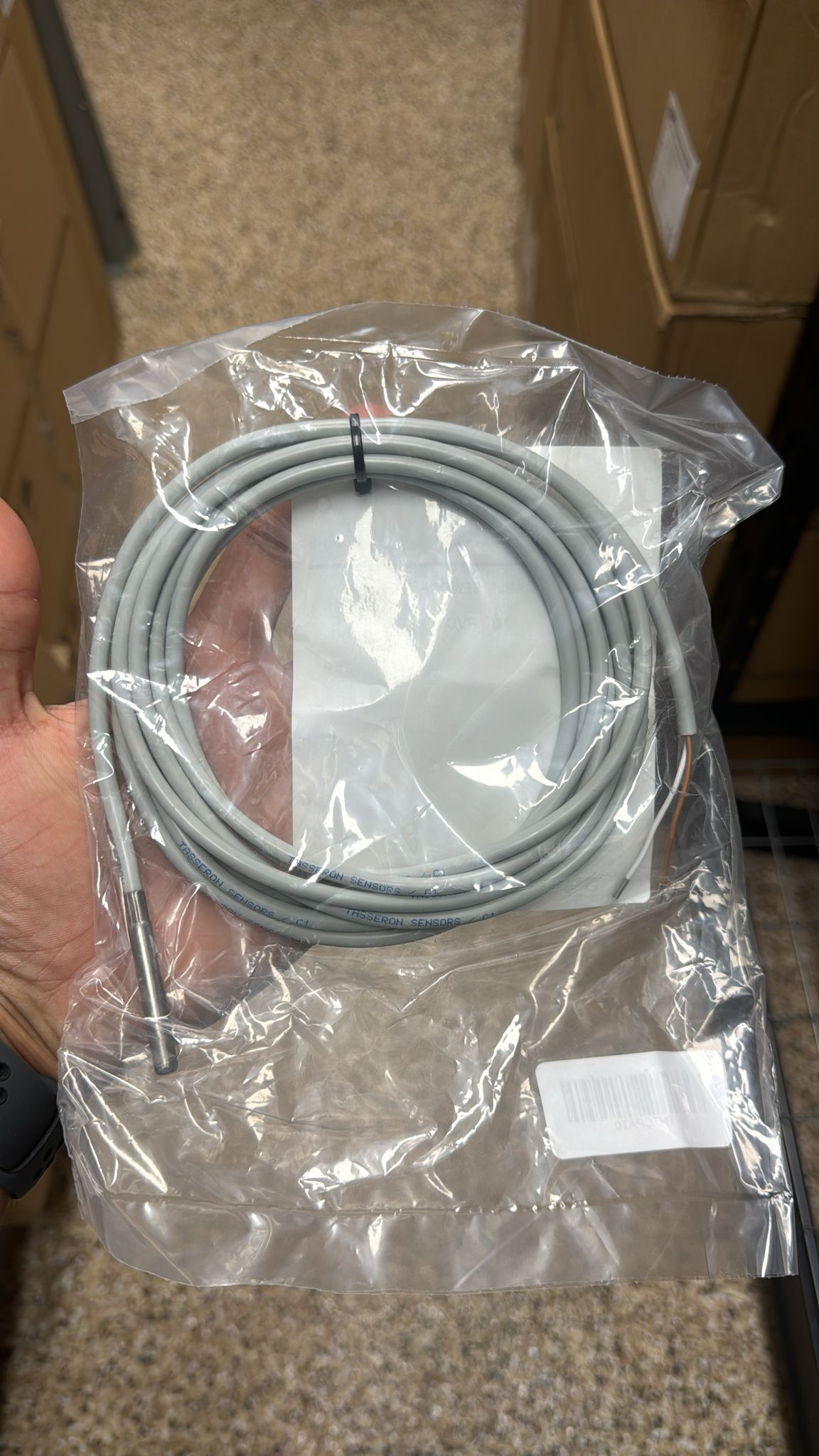 Tasseron Cable/Bullet Temperature Sensor  Aftermarket part for 0843P-0838