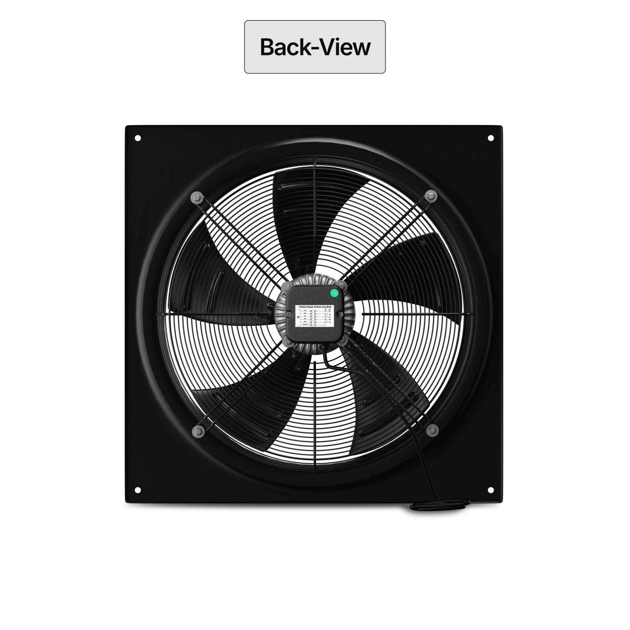 Dunli Condenser Fan Motor & Assembly - Aftermarket Replacement Addison Part No. 0515P - 0750 - 630mm/230V - 460V - EPS Controls