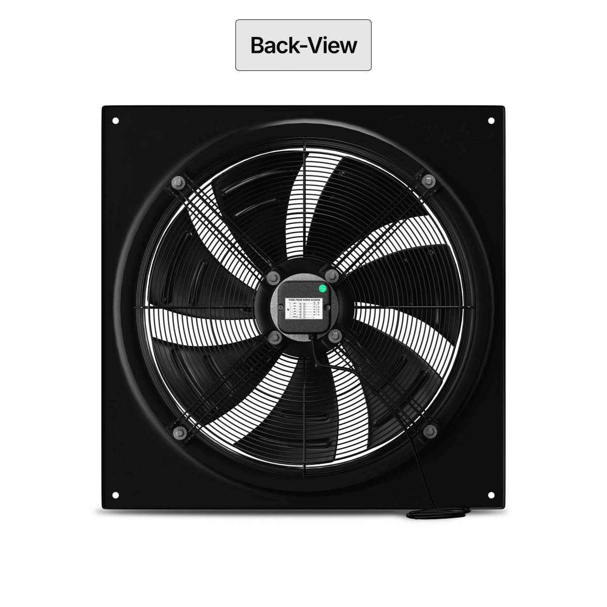 Dunli Condenser Fan Motor & Assembly - Aftermarket Replacement Addison Part No. 0515P - 0784 - 710mm/230V - 460V - EPS Controls