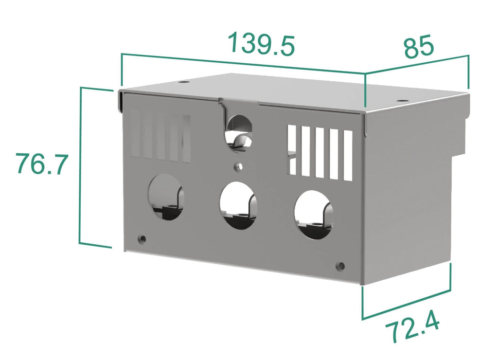 Eura Drives E4-A00-G01 — NEMA 1 / IP21 Enclosure Kit for E4 Frame VFD - EPS Controls