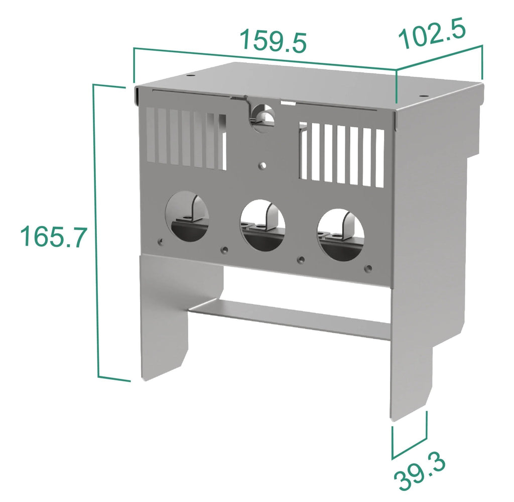 Eura Drives E5-A03-00 — NEMA 1 / IP21 Enclosure Kit for E5 Frame VFD - EPS Controls
