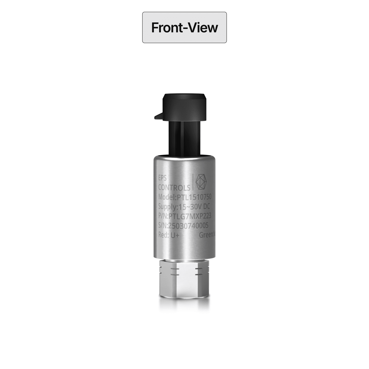 Pressure Transducer 0 - 750 Psi - 0 - 10VDC - Aftermarket Replacement Addison Part No. 0844P - 0163 - EPS Controls