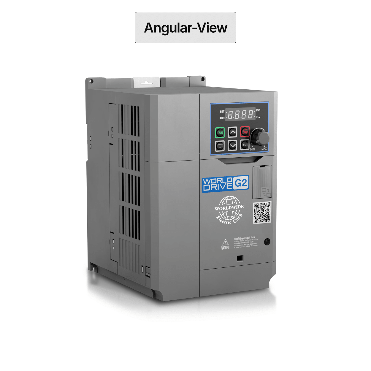 Worldwide Electric VFD WDG20008-2 - 1 HP 230V Three Phase NEMA 1 Drive ...