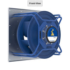 Ziehl-Abegg GR45C-ZID.GG.CR EC motor plug fan, Addison replacement - front view